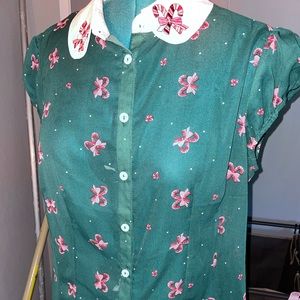 Hell Bunny Beth Blouse